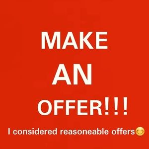 Make an offer. I consider all reasonable offers.